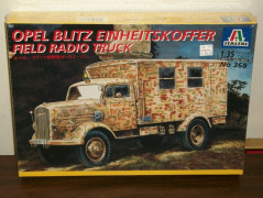 Caminhão Opel Blitz Einheitskoffer - Field Radio Truck - ITALERI