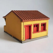 Casa Geminada Modelo 3 - 1:87 - HO - DIO STUDIOS
