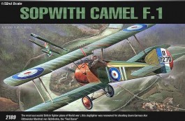 AVIAO BIPLANO SOPWITH CAMEL F.1 ACADEMY - cod. 3614
