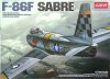 Avião F - 86F Sabre ACADEMY - cod. 3663