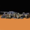 Canhão 88mm GunFlak 36 / 37 + 9 figuras + Motocicleta Zundapp TAMIYA - cod. 3683
