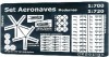 Set Aeronaves Modernas 1 / 700 - 1 / 720 - cod. 3848