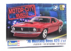 Carro Ford Mustang BOSS 429 1970 - 3 em 1 REVELL AMERICANA - cod. 4040