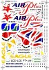 Set Decais Airbus A31 - 320 British Airways - Fokker F - 27... FCM DECAIS - cod. 4083