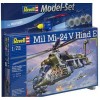 Helicoptero Russo Mil Mi - 24D / E HIND c / tintas, pinceis e cola REVELL ALEMA - cod. 4265