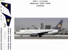 Set Decais Boeing 737 - 700 - Varig RBX DECAIS - cod. 4907
