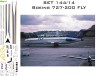 Set Decais Boeing 727 - 200 - Fly - Old Colors RBX DECAIS - cod. 4912
