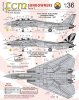 Set decais F - 14 A TOMCAT - Sundowners FCM DECAIS - cod. 5354