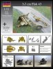 Canh&atilde;o Flak 43 3,7cms c / Reboque MACO - PLASTIC MODEL KITS - cod. 5365