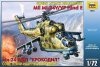 Helicoptero Mil Mi - 24V / VP Hind E - Soviet Attack Helicopter ZVEZDA - cod. 5771