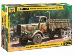 nhão WWII German Heavy 4WD Cargo truck L - 4500 A Schwerer LKW ZVEZDA - cod. 5774