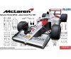 Carro F - 1 McLaren Honda MP4 / 6 - Japan Grand Prix 1991 FUJIMI - cod. 5921