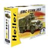 Caminh&atilde;o GMC CCKW 3535 c / Tintas ( 4 ) , Pincel e Cola HELLER - cod. 6057