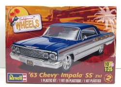 Carro Chevy Impala SS 1963 - 2 em 1 REVELL AMERICANA - cod. 6141