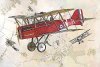 Avi&atilde;o Biplano RAF S.E. 5a - Wosley Viper Engine