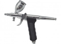 Aerógrafo Profissional com Gatilho Bico 0,5mm 12ml - STEULA