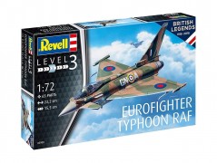 Aviao 100 anos RAF: Eurofighter Typhoon RAF - REVELL ALEMA Aviao 100 anos RAF: Eurofighter Typhoon RAF - REVELL ALEMA