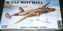 Avião B-25 Mitchell 5512 - REVELL AMERICANA Avião B-25 Mitchell 5512 - REVELL AMERICANA