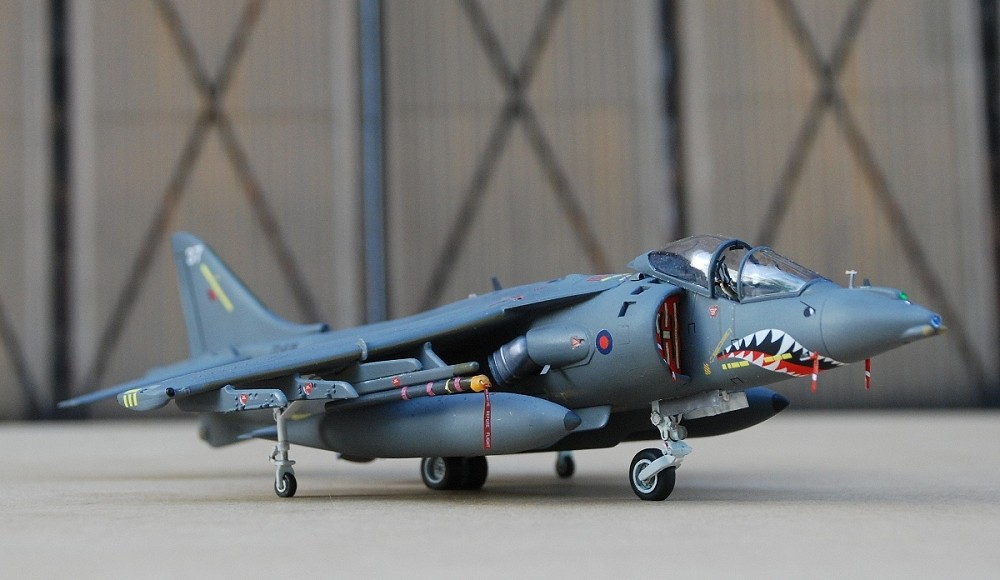 SaiLiN Modelo acabado aeronave 1/72 Harrier decolagem e pouso para caça mar  Harrier modelo de aeronave de caça decorações acabadas réplica modelo de  avião (cor: N) Tudo está bem : : Brinquedos