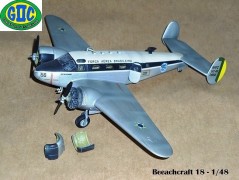 Avião Beechcraft-18 UC-45 FAB GIIC