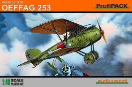 Aviao Biplano Albatros D. III OEFFAG 253 - Profipack 8242 - EDUARD Aviao Biplano Albatros D. III OEFFAG 253 - Profipack 8242 - EDUARD