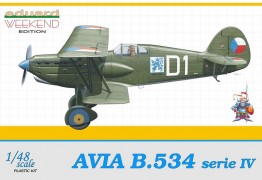 Aviao Biplano Avia B-534 Serie IV 8475 - EDUARD Aviao Biplano Avia B-534 Serie IV 8475 - EDUARD
