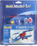 Aviao Biplano Fokker D VII c/ Tintas, Pinceis e Cola - REVELL ALEMA Aviao Biplano Fokker D VII c/ Tintas, Pinceis e Cola - REVELL ALEMA