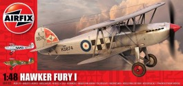 Aviao Biplano Hawker Fury I - AIRFIX Aviao Biplano Hawker Fury I - AIRFIX