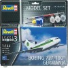 Aviao Boeing 727-100 Germania c/ tintas(3),Pinceis(2) e cola - REVELL ALEMA Aviao Boeing 727-100 Germania c/ tintas(3),Pinceis(2) e cola - REVELL ALEMA