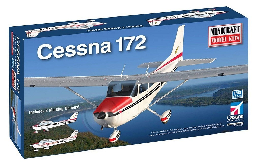 Avião Cessna 172 Civil Air Patrol MINICRAFT MODEL KITS » Kits