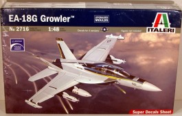 Aviao E/F-18G GROWLER 2716 - ITALERI Aviao E/F-18G GROWLER 2716 - ITALERI