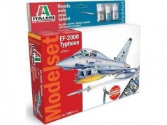 Aviao Eurofighter EF-2000 Typhoon c/Alicate,tintas(2),Pincel - ITALERI Aviao Eurofighter EF-2000 Typhoon c/Alicate,tintas(2),Pincel - ITALERI