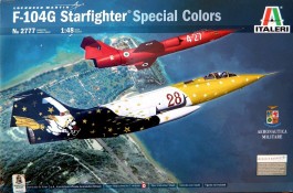 Aviao F-104G STARFIGHTER SPECIAL COLORS                 2777 - ITALERI