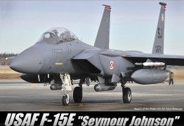 Avião F-15E Strike Eagle - Seymour Johnson 12295 - ACADEMY Avião F-15E Strike Eagle - Seymour Johnson 12295 - ACADEMY
