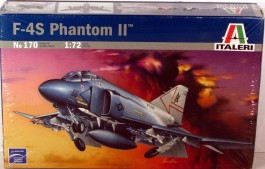Aviao F-4S PHANTOM 0170 - ITALERI Aviao F-4S PHANTOM 0170 - ITALERI