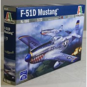Avião F-51D Mustang - Korean War - ITALERI Avião F-51D Mustang - Korean War - ITALERI