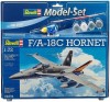 Aviao F/A-18C Hornet - C/TINTAS, PINCEIS E COLA 64894 - REVELL ALEMA Aviao F/A-18C Hornet - C/TINTAS, PINCEIS E COLA 64894 - REVELL ALEMA
