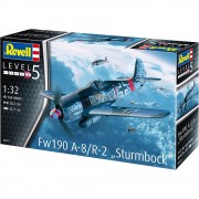 Aviao Focke-Wulf Fw190 A-8 / R-2 - SturmBock 0387 - REVELL Aviao Focke-Wulf Fw190 A-8 / R-2 - SturmBock 0387 - REVELL