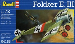 Aviao Fokker E.III - 1a Guerra Mundial 04188 - REVELL ALEMA Aviao Fokker E.III - 1a Guerra Mundial 04188 - REVELL ALEMA