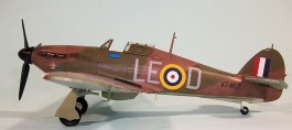 Aviao Hawker Hurricane Mk.I Tropical                   05129 AIRFIX