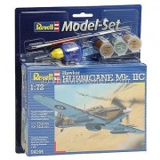 Avião Hawker Hurricane Mk IIC c/tintas, pinceis e cola. - REVELL ALEMA Avião Hawker Hurricane Mk IIC c/tintas, pinceis e cola. - REVELL ALEMA