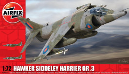 Aviao Hawker Siddeley Harrier AV-8A 04055 - AIRFIX Aviao Hawker Siddeley Harrier AV-8A 04055 - AIRFIX