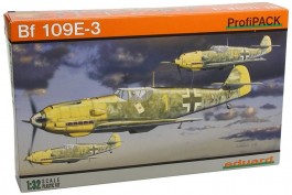 Aviao Messerschmitt Bf 109 E-3 - 1/32 - Profipack - Gigante - EDUARD