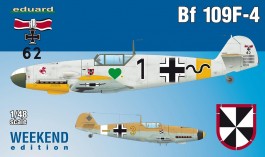 Aviao Messerschmitt Bf-109 F-4 84146 - EDUARD Aviao Messerschmitt Bf-109 F-4 84146 - EDUARD