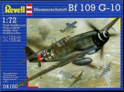 Aviao Messerschmitt Bf-109 G-10 04160 - REVELL ALEMA Aviao Messerschmitt Bf-109 G-10 04160 - REVELL ALEMA