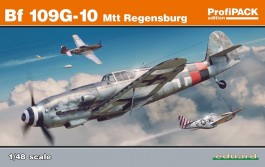 Aviao Messerschmitt Bf-109 G-10 MTT Regensburg 82119 - EDUARD Aviao Messerschmitt Bf-109 G-10 MTT Regensburg 82119 - EDUARD