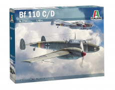 Aviao Messerschmitt Bf-110 C/D                     2794 - ITALERI