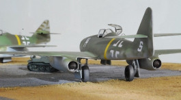 Aviao Messerschmitt Me262A-1a/A-2a - COMBO - 2 KITS HASEGAWA