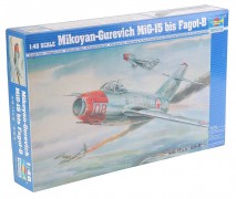Aviao Mikoyan-Gurevich MiG-15 bis Fagot-B - TRUMPETER Aviao Mikoyan-Gurevich MiG-15 bis Fagot-B - TRUMPETER