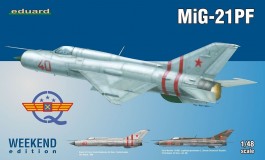 Aviao Mikoyan MIG-21 PF 8287 - EDUARD Aviao Mikoyan MIG-21 PF 8287 - EDUARD
